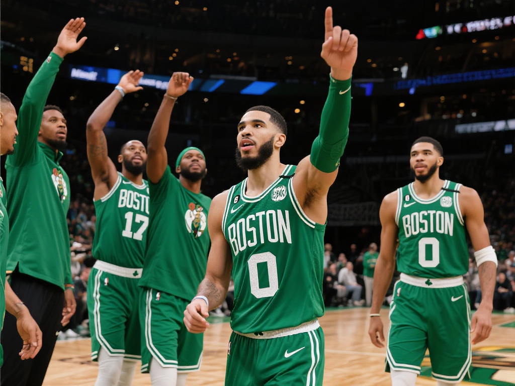 当谈到本赛季的NBA劲旅，波士顿凯尔特人